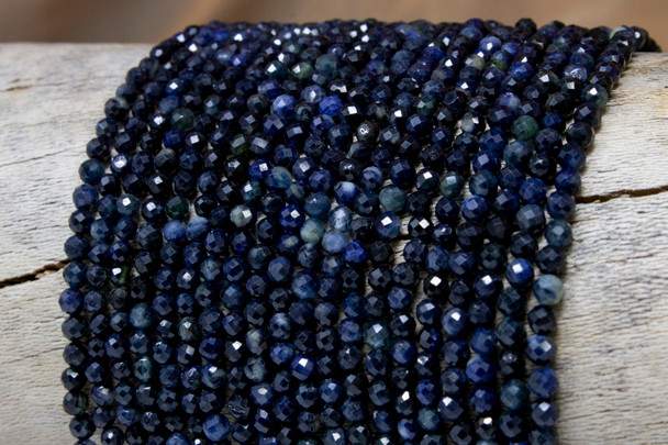 Sapphire Polished 3.5mm Faceted Round