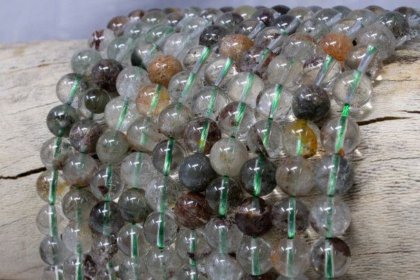 Phantom Quartz Polished 8mm Round