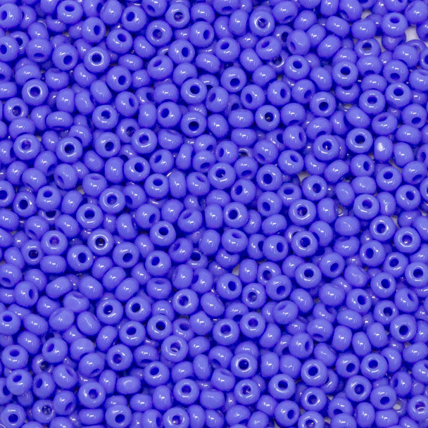 Size 11 True Cuts Seed Beads -- 121 Delft Blue