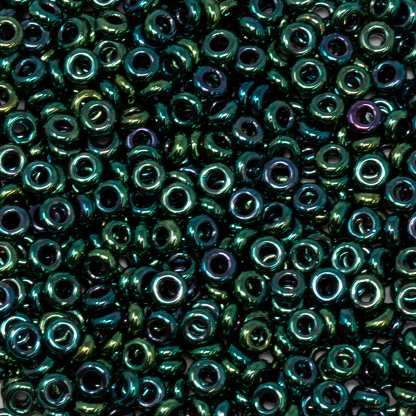 Size 8 Toho Demi Round Seed Beads -- Higher Metallic Dragonfly