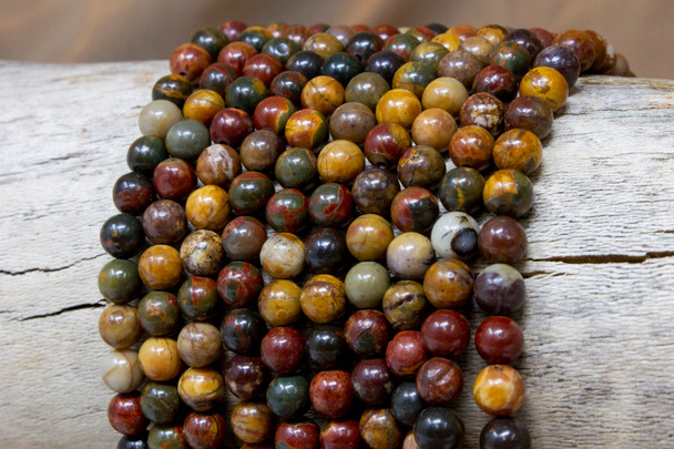 Red Creek Jasper Polished 6mm Round