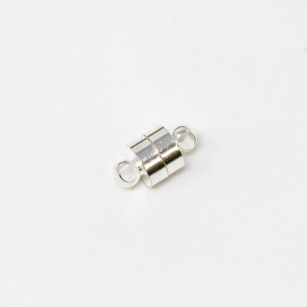 Silver Plated 12x6mm Magnetic Clasp
