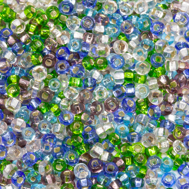 Size 8 Czech Seed Beads -  1025 Summer Temptation