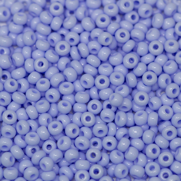 Size 8 Czech Seed Beads -  161 Sioux Blue