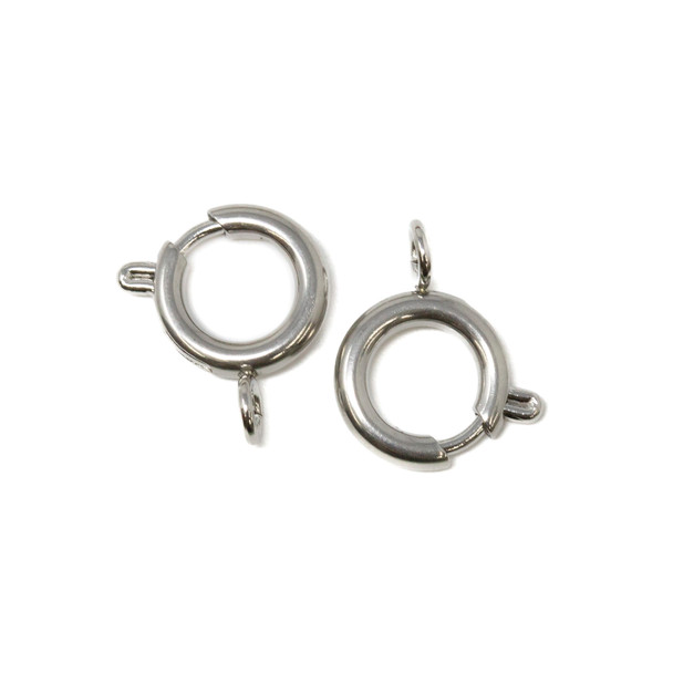 Stainless Steel 10mm Spring Clasp