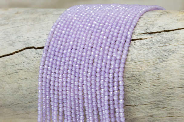 Zircon CZ AA Grade Polished Lilac 2mm Faceted Round