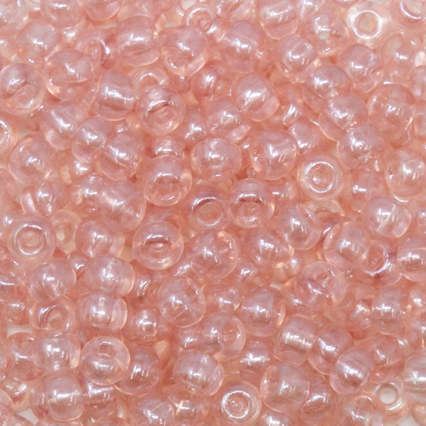 Size 6 Czech Seed Beads -- 1167 Light Rose Luster