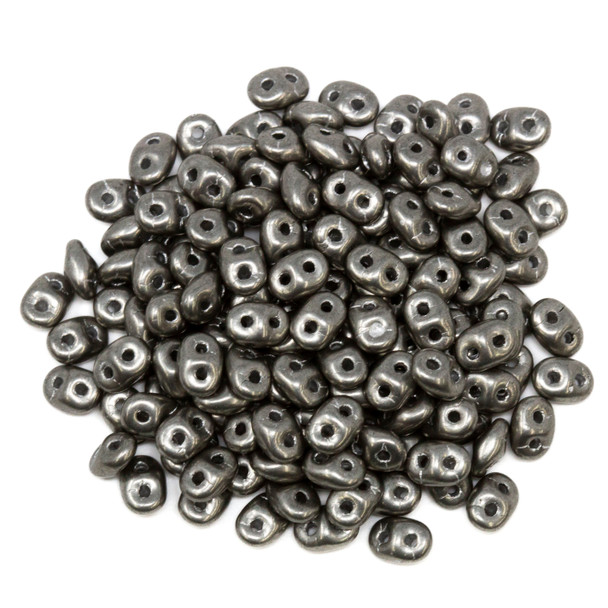 Matubo SuperDuo -- Saturated Metallic Frost Grey