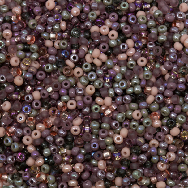Size 11 Czech Seed Beads -- 1164 Mauve Whispers