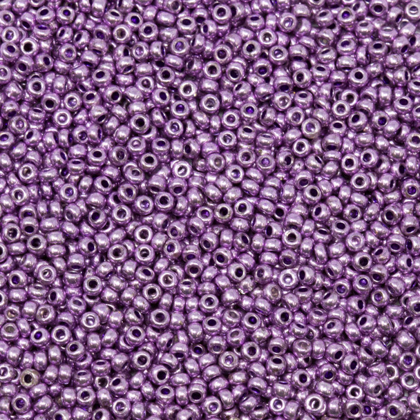 Size 11 Czech Seed Beads -- 1198 Purple Chrome