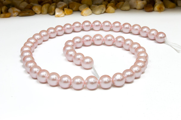 South Sea Shell Pearl Pastel Pink 8mm Round