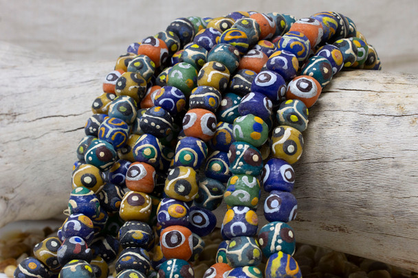 Krobo Painted 11-12mm Mix