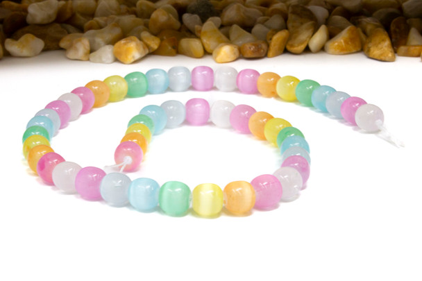Selenite 8mm Summer Colors Drum