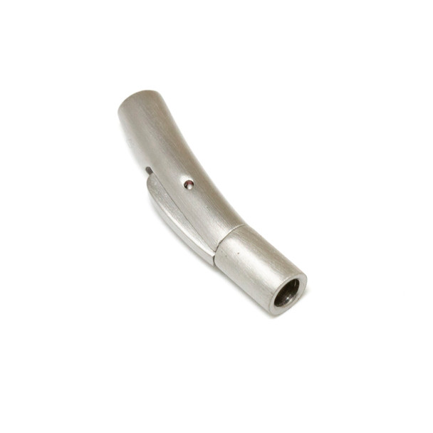 27x5mm Matte Stainless Steel 3mm Bayonet Clasp