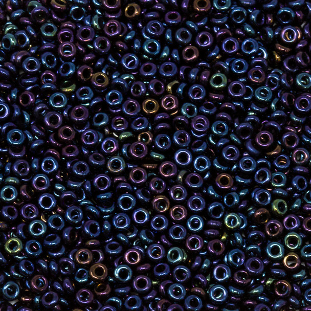 Size 11 Toho Demi Round Seed Beads -- Metallic Nebular