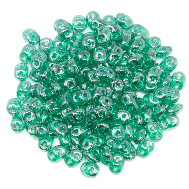 Matubo SuperDuo -- Emerald Luster