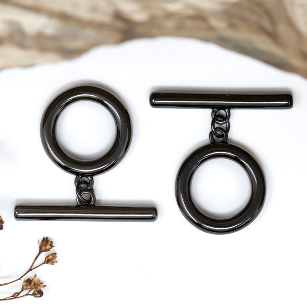 Gunmetal Plated 20mm Toggle and Eye
