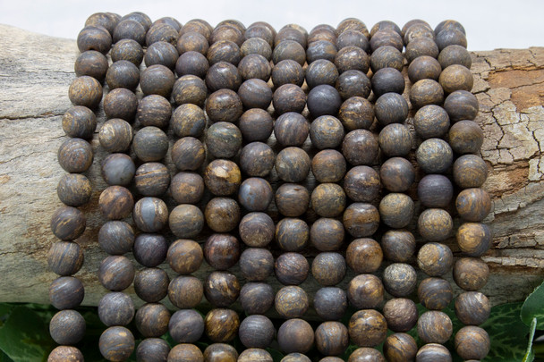 Bronzite Matte 8mm Round