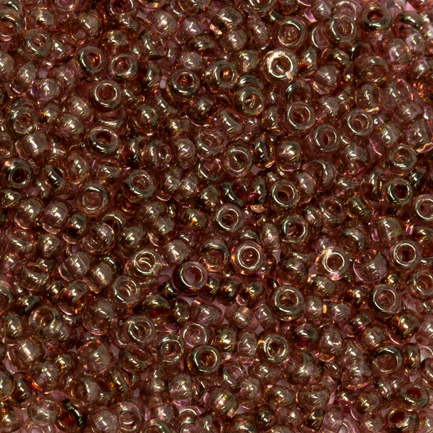 Size 8 Czech Seed Beads -- 1066 Rose Glow