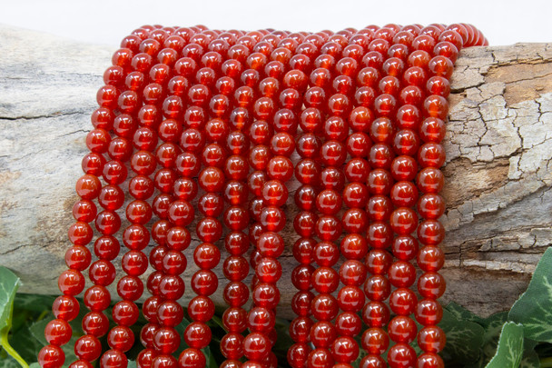 Carnelian A Grade Polished 6mm Round