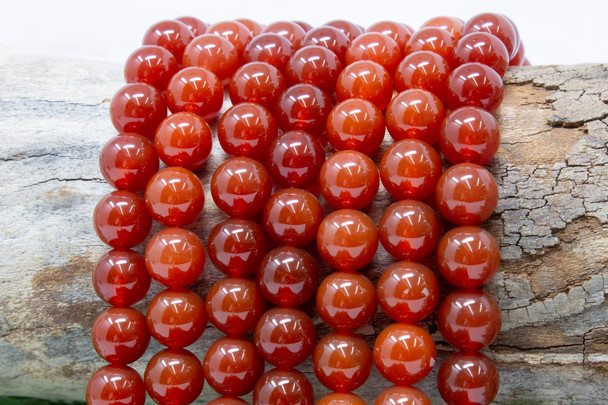 Carnelian Grade A Polished 10mm Round