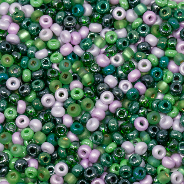 Size 8 Czech Seed Beads -- 1200 Lilac Sage