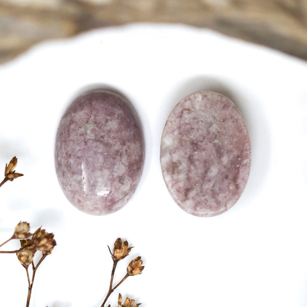 Phosphosiderite Polished 13x18mm Oval Cabochon