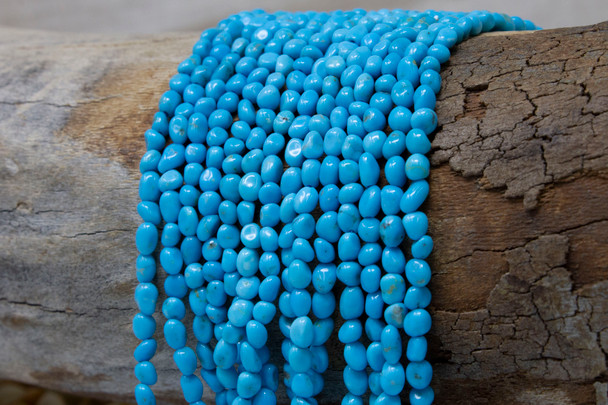 Sleeping Beauty Turquoise Polished 3-4mm Pebble