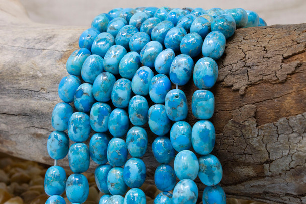 Kingman Turquoise Polished 9-12mm Potato