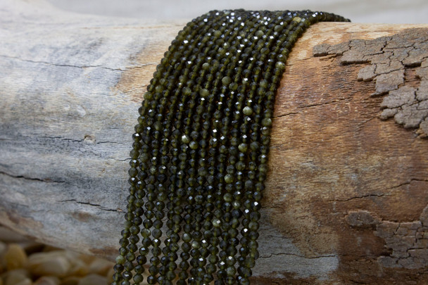 Cats Eye Polished 2mm Faceted Round