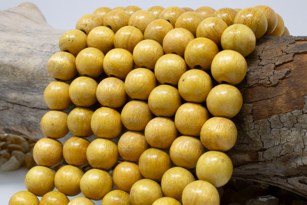 Jackfruit Wood Polished 15mm Round