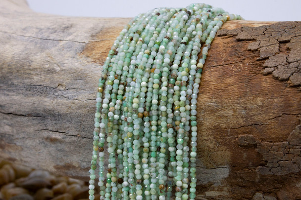 Chrysoprase Polished 1.8-2mm Faceted Round