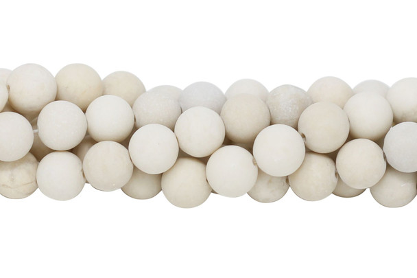 River Stone Jasper Matte 10mm Round