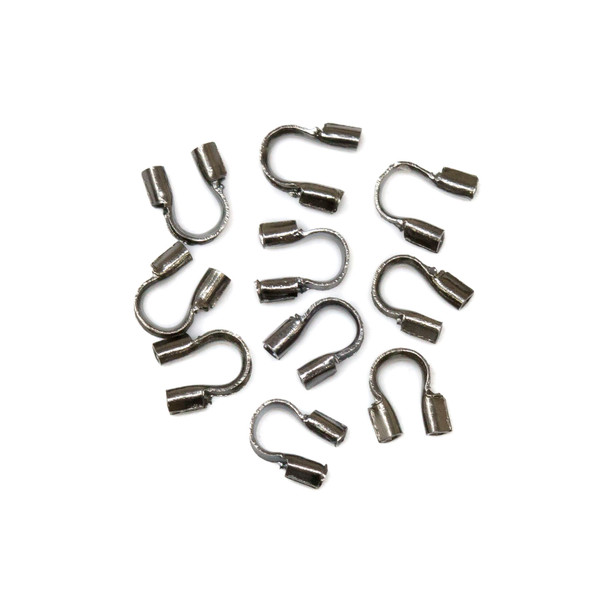 Gunmetal Plated Cable Thimbles .031" Hole - 10 Pieces