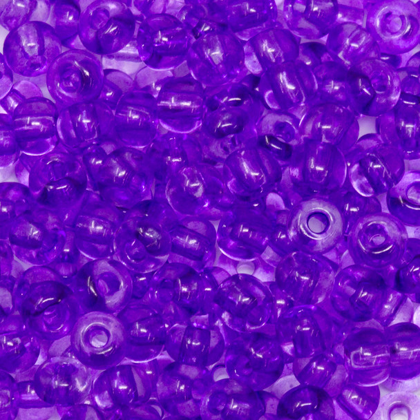 Size 6 Czech Seed Beads -- 1220 Britte Amethyst
