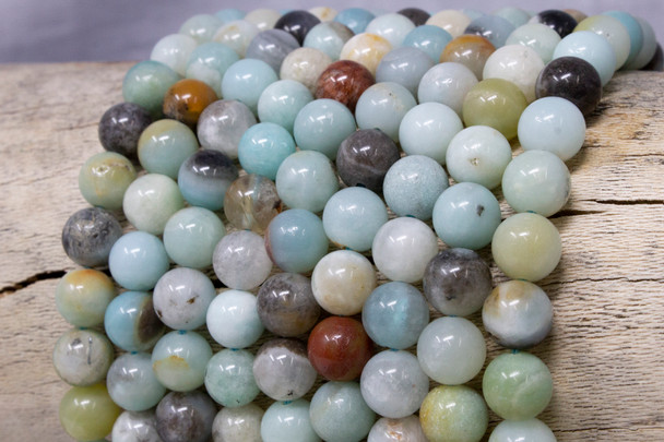 Amazonite Polished Multi 8mm Round