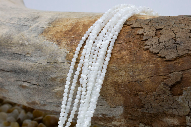 Mother of Pearl Polished 2mm Round
