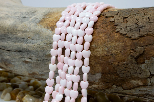 Pink Queen Conch A Grade Polished 6mm Heart