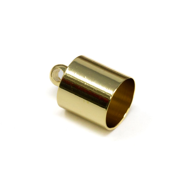 Gold Plated 9mm End Cap