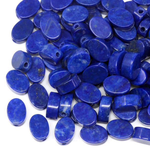 Lapis Polished 5x7mm Oval Bead