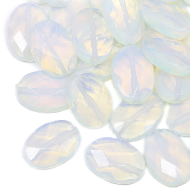 Opalite Polished 10x14mm Faceted Oval