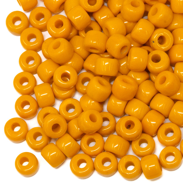 Forte Bead - Tangerine - Sold Individually