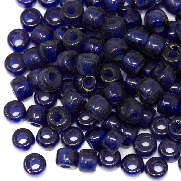 Forte Bead - Dark Blue Glass - Sold Individually