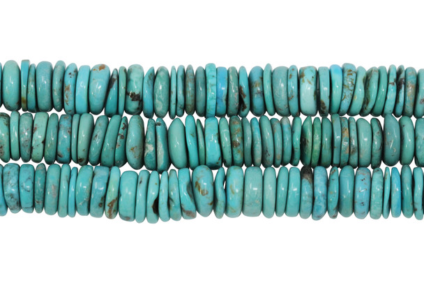 Chinese Turquoise Polished 12mm Tire