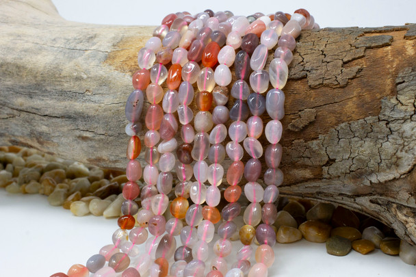 Pink Botswana Agate Polished Approx. 6-8mm Nuggets