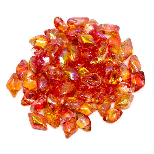 Matubo GemDuo -- Summer Rainbow Orange