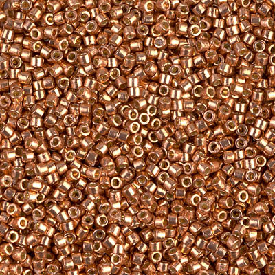 Delicas Size 11 Miyuki Seed Beads -- 1836 Duracoat Galvanized Muscat