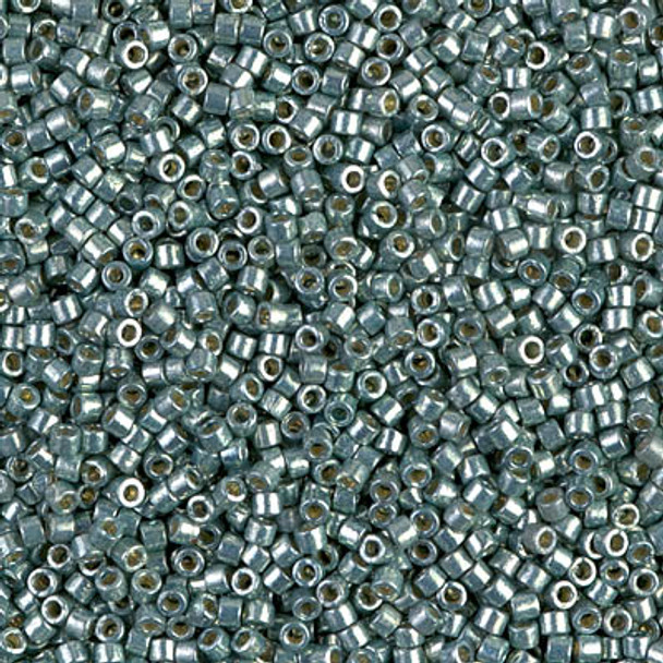 Delicas Size 11 Miyuki Seed Beads -- 1846 Duracoat Galvanized Dark Seafoam