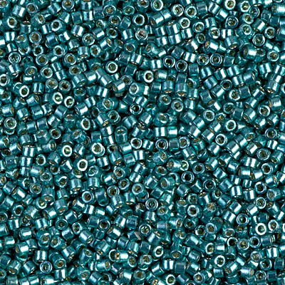 Delicas Size 11 Miyuki Seed Beads -- 1847 Duracoat Galvanized Seafoam