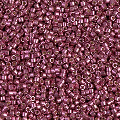 Delicas Size 11 Miyuki Seed Beads -- 1849 Duracoat Galvanized Magenta